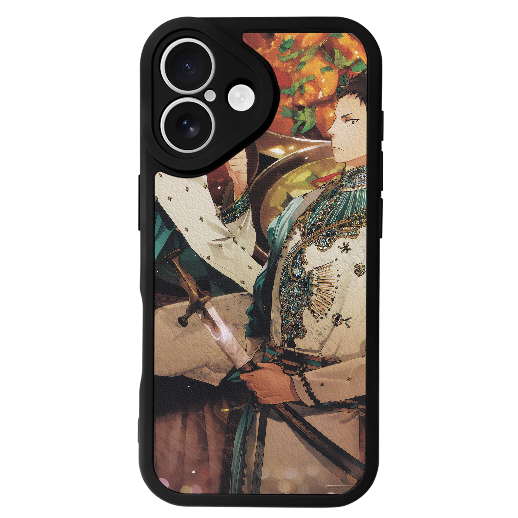 （画像用） ハイキュー!! Haikyu!! 【iPhone 16シリーズ対応】シリコンスマホケース（レザー調） 材質：シリコン